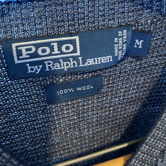 Polo by Ralph Lauren Men’s Sweater, 100% Wool, Soft - Picture 4 of 7